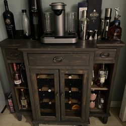 Wood Bar with Bartesian