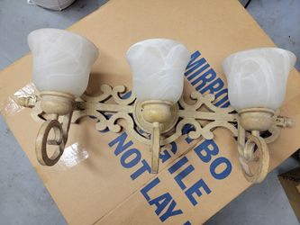 Beige Light Fixture