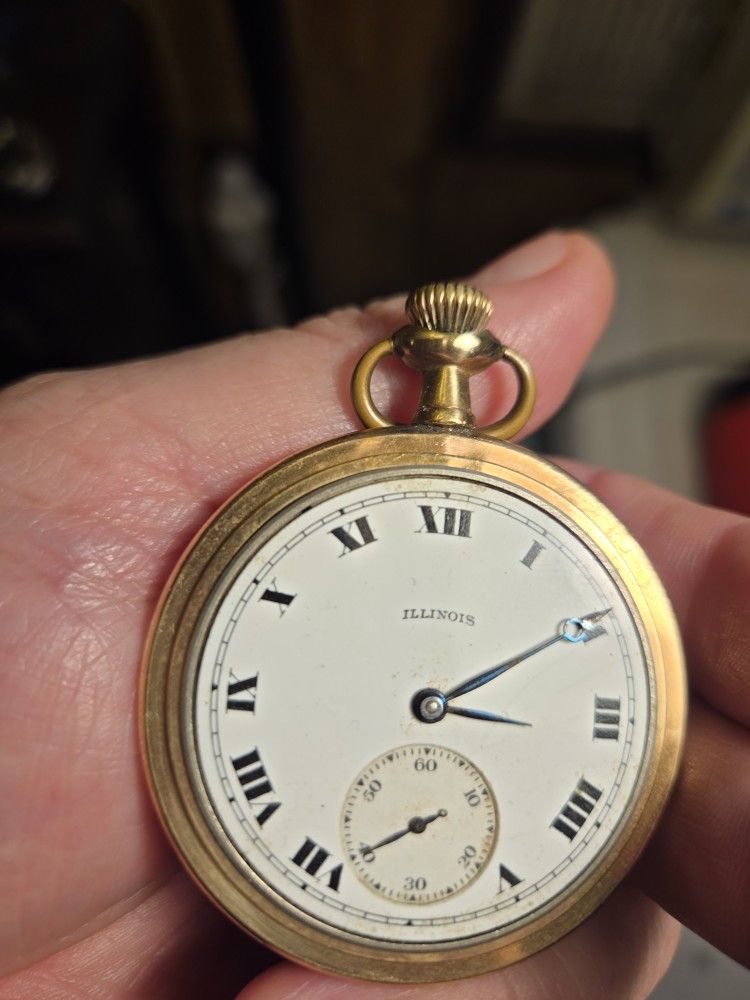 Antique Illinois Pocket Watch