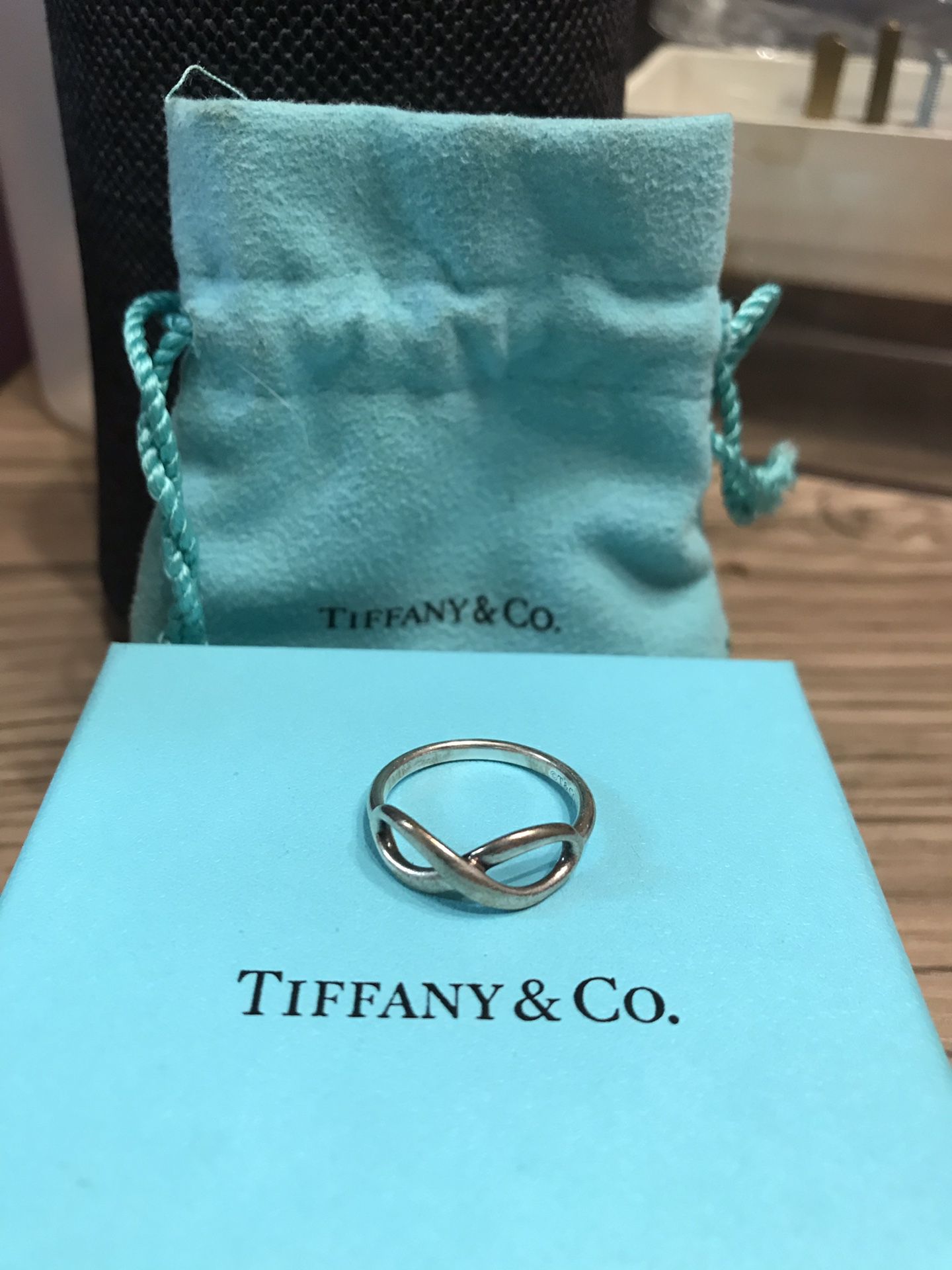 Tiffany and Co. Infinity Ring