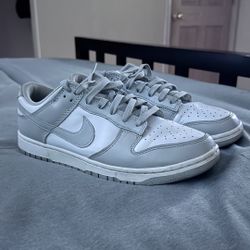 Nike gray fog Dunks