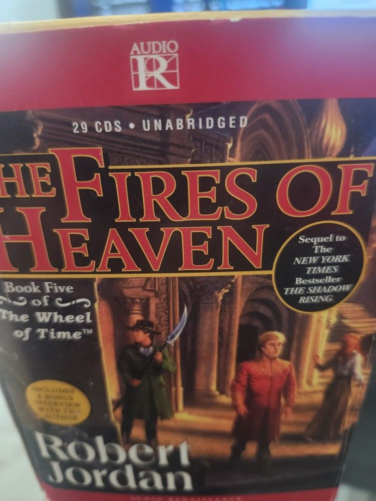 The Fires Of Heaven Audiobook CDs Book 4 Wheel Of Tme Robert Jordan