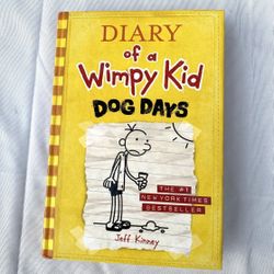 Diary of a Wimpy Kid Dog Days by Jeff Kinney Hardback Book