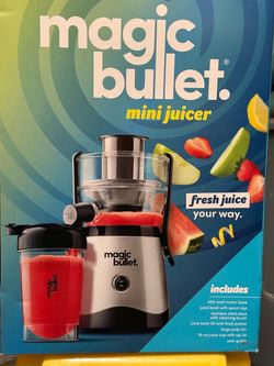 Brand New Magic Bullet Mini Juicer - 16oz Juice Cup