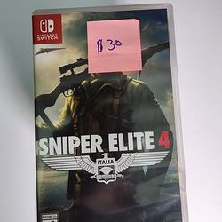 Sniper Elite 4 (Nintendo Switch) – Like New