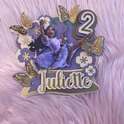 Isabella Cake Topper