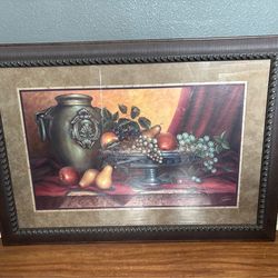 Home interior picture frame