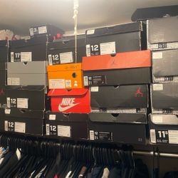 Retro Jordan Size 12 Have One Pair Size 11.5 Used Let Me Know If Your Interested Package Bundle Or Separate 