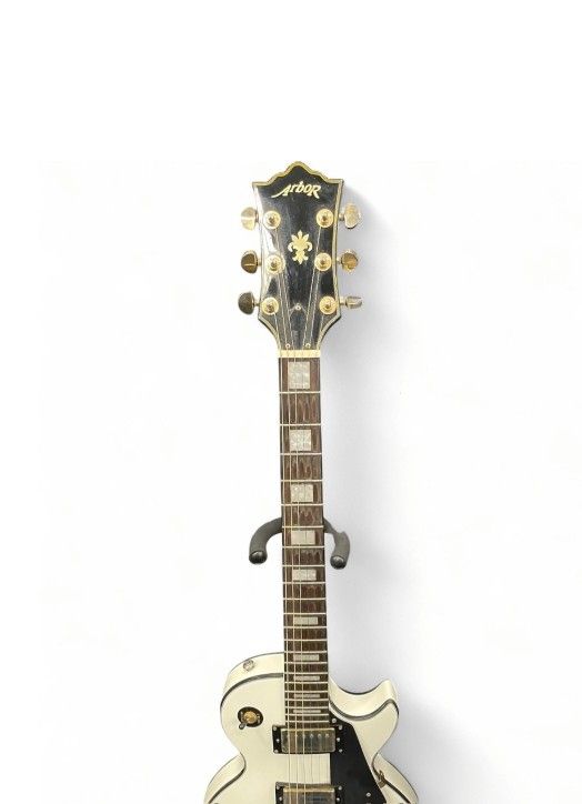 Arbor SINGLECUT Olympic White Solid Body Electric Guitar