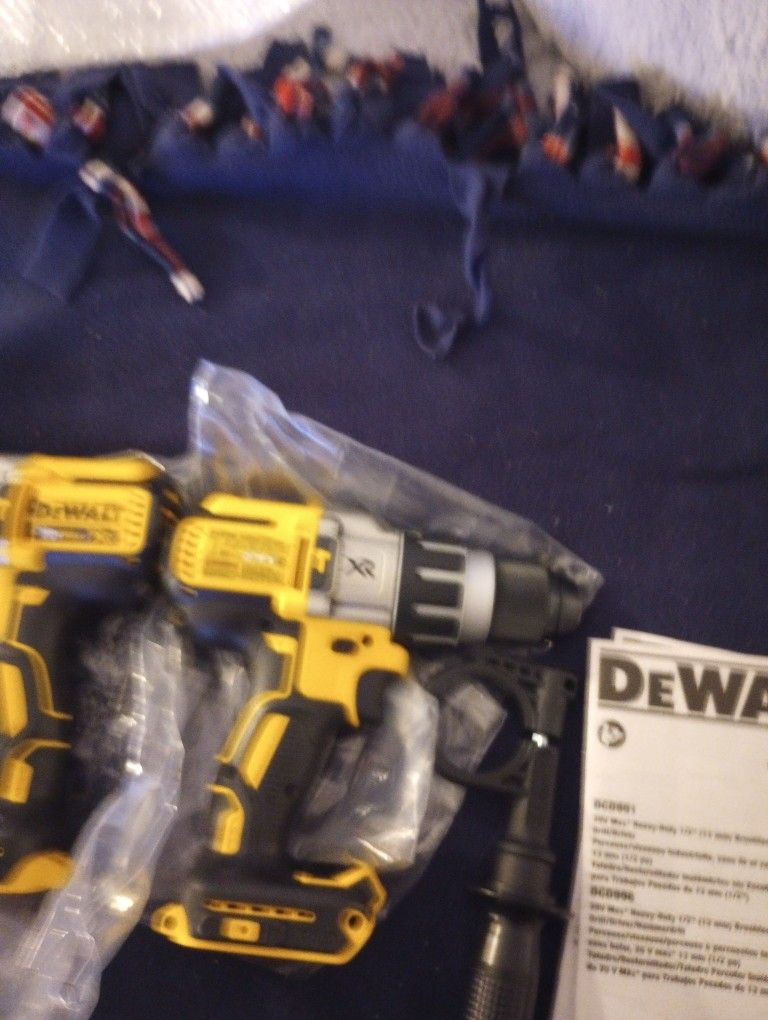DeWalt XR Brushless 3sp Hammer Drills $100 Each