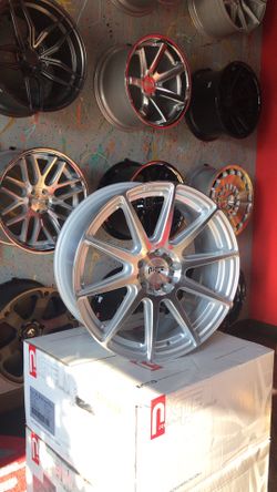 18x8 NICHE WHEELS FOR SALE 🔥TIRE GUYS🔥 WE FINANCE NO CREDIT NEEDED 90 DAY PAYMENT OPTION