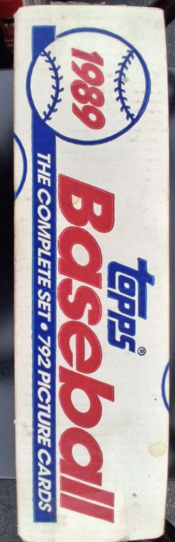 Toppas Base ball cards 1989