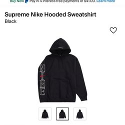 Supreme Nike Hoodie New 