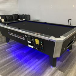 Valley panther ZD 11X LED Coins Operated Pool Table