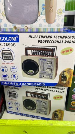 Golon RX-2690S FM/AM/SW Portable Radio