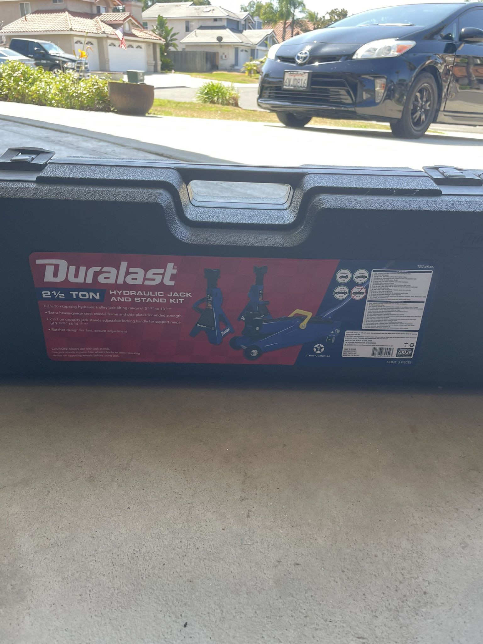Duralast Hydraulic Jack and Stand Kit