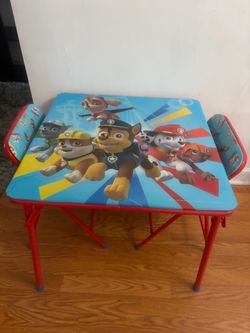 Paw Patrol Kids Table and Chair Set