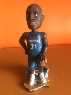 NBA Legend Kevin Garnett Vintage Bobblehead Limited Edition only 10,000 made