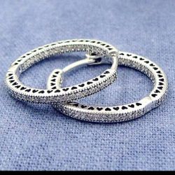 Pandora Sterling Silver Earrings 
