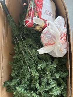 Christmas tree with decoration