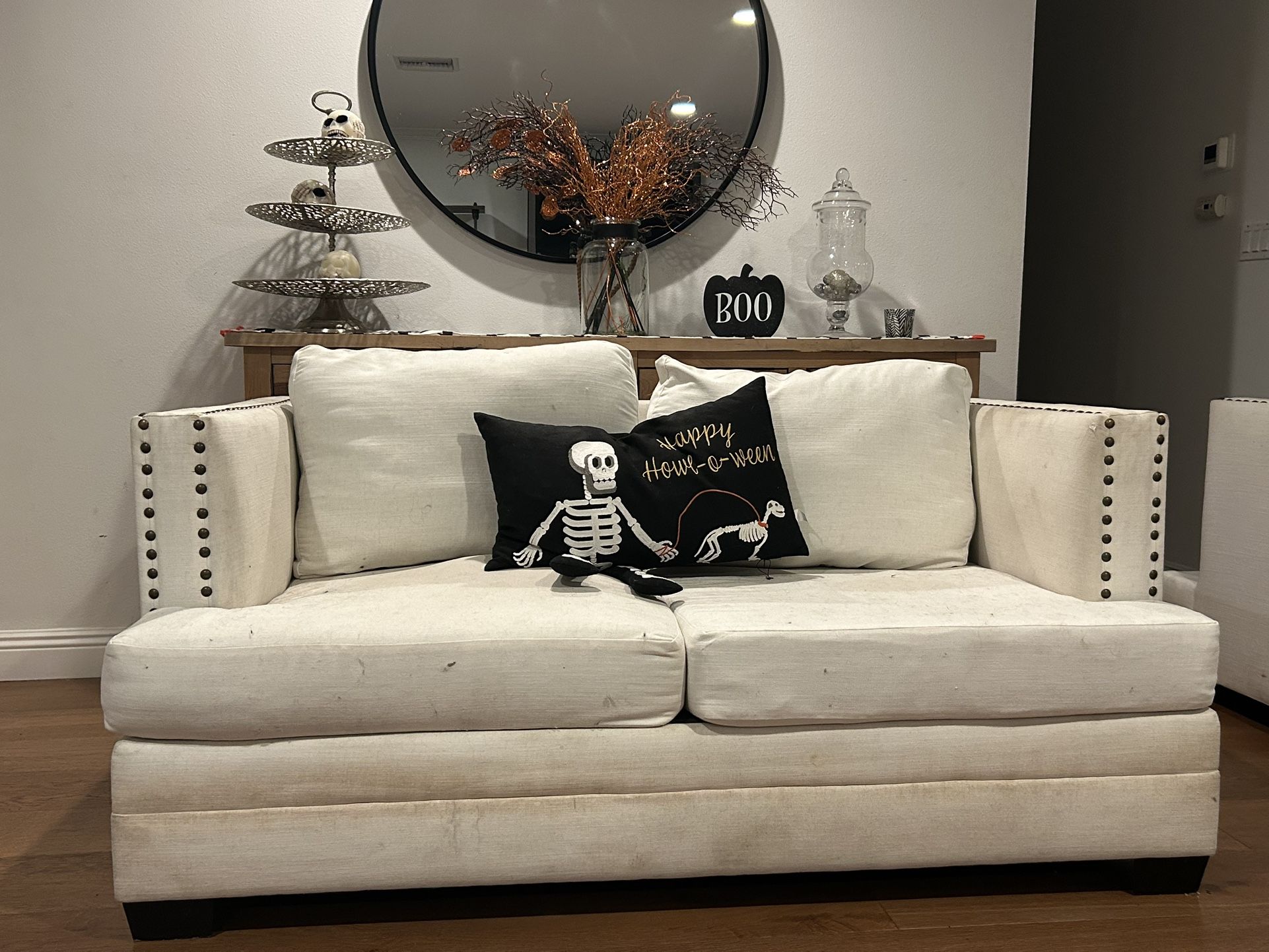 Cream Sofa 