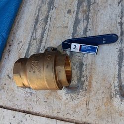 2 Inch Brass Ball Valve 
