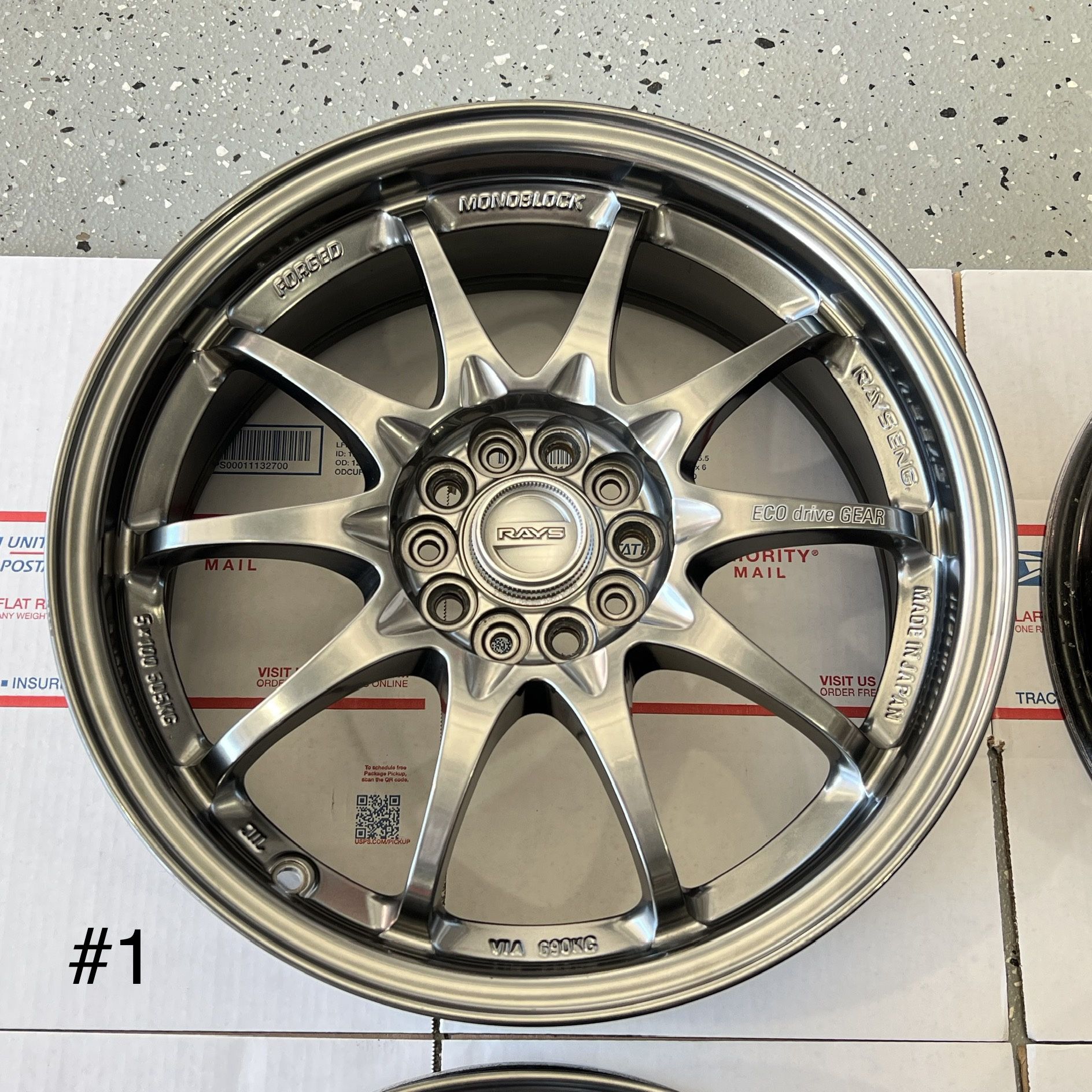 VOLK CE28 FORMULA SILVER ECO DRIVE 16x6” +35 5x100 WHEELS RIMS jdm
