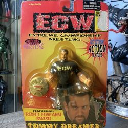 ECW 1999 Tommy Dreamer (Black Variant) Wrestling Figure