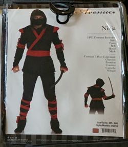 5th Avenue Ninja Halloween Costume M/L