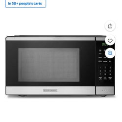 Microwave Black&Decker 0.9 https://offerup.com/redirect/?o=Q3UuRnQuTmV3 $50