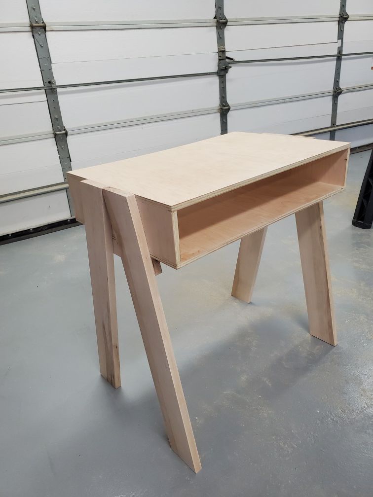 Handcrafted Wood Child's Desk