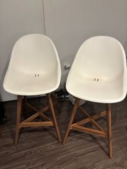 Set of 2 Modern Bar Stools