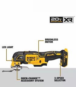 Multitool DEWALT XR