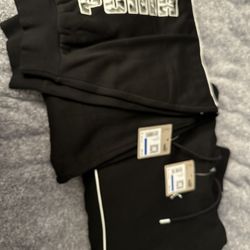 Puma cropped hoodie n sweat pants combo brand new