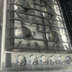 36”in Wide Viking Profesional Cuck Top Use Like New Perfect Working And Warranty 