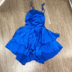 Homecoming Rolyal Blue  Dress
