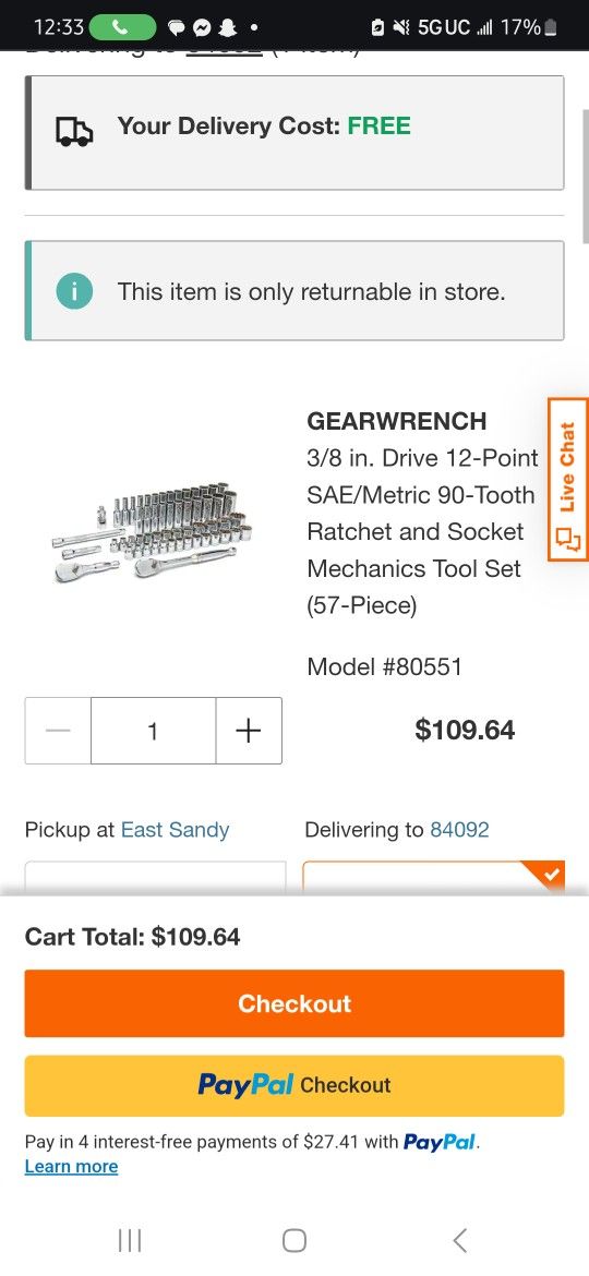 Gearwrench 57 Pc