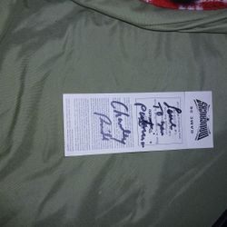 AutoGraphed By Charles Pride 