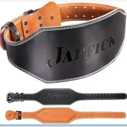 Genuine Leather Weight Lifting Belt for Men Gym Weight Belt Lumbar Back Support Powerlifting Weightlifting Heavy Duty Workout Training Strength Traini