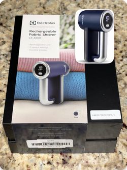 Rechargeable Fabric Shaver – 3-Speed Lint Remover | Blue