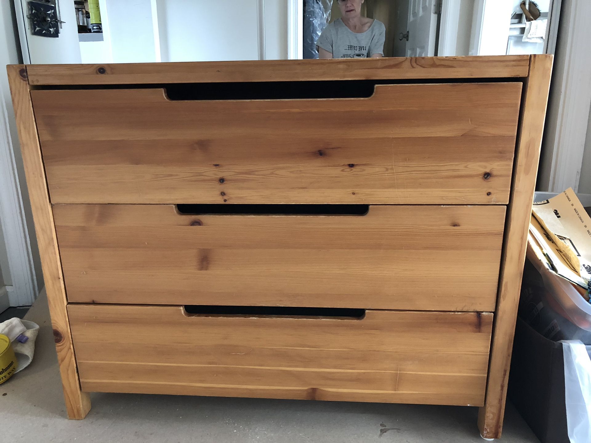 Solid pine small dresser