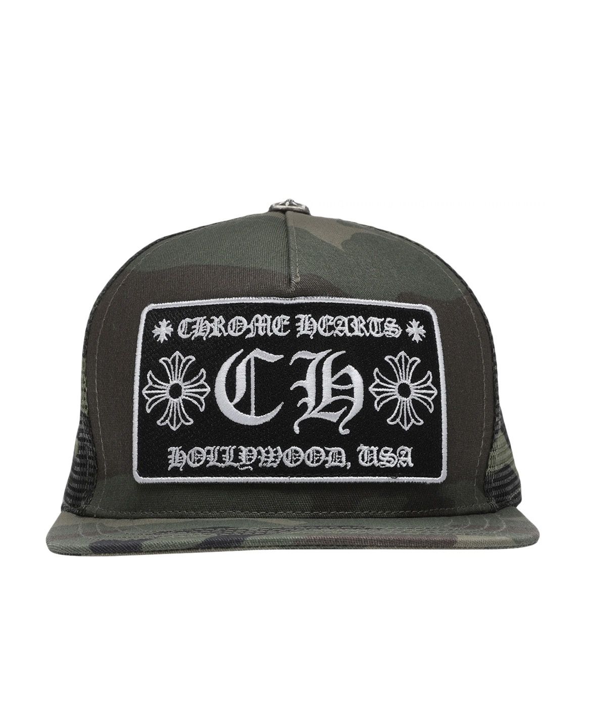 Camo Chrome Hearts Trucker Hat