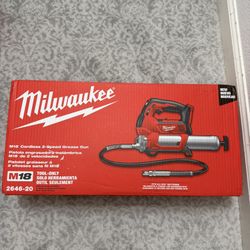 Milwaukee Grease Gun 2 Speed