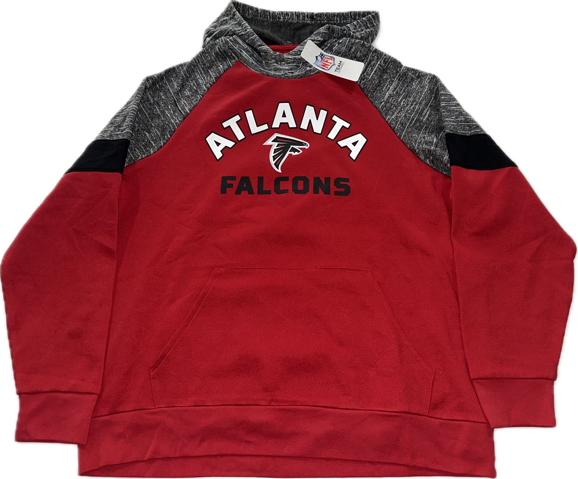 Atlanta Falcons Pullover Hoodie Sweatshirt Mens XL & 2XL New 
