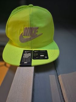 Neon Yellow Nike Hat