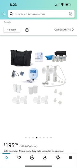 New breast pump set