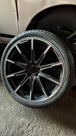 Tire with rim