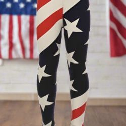 New Kids American Flag Leggings S/L