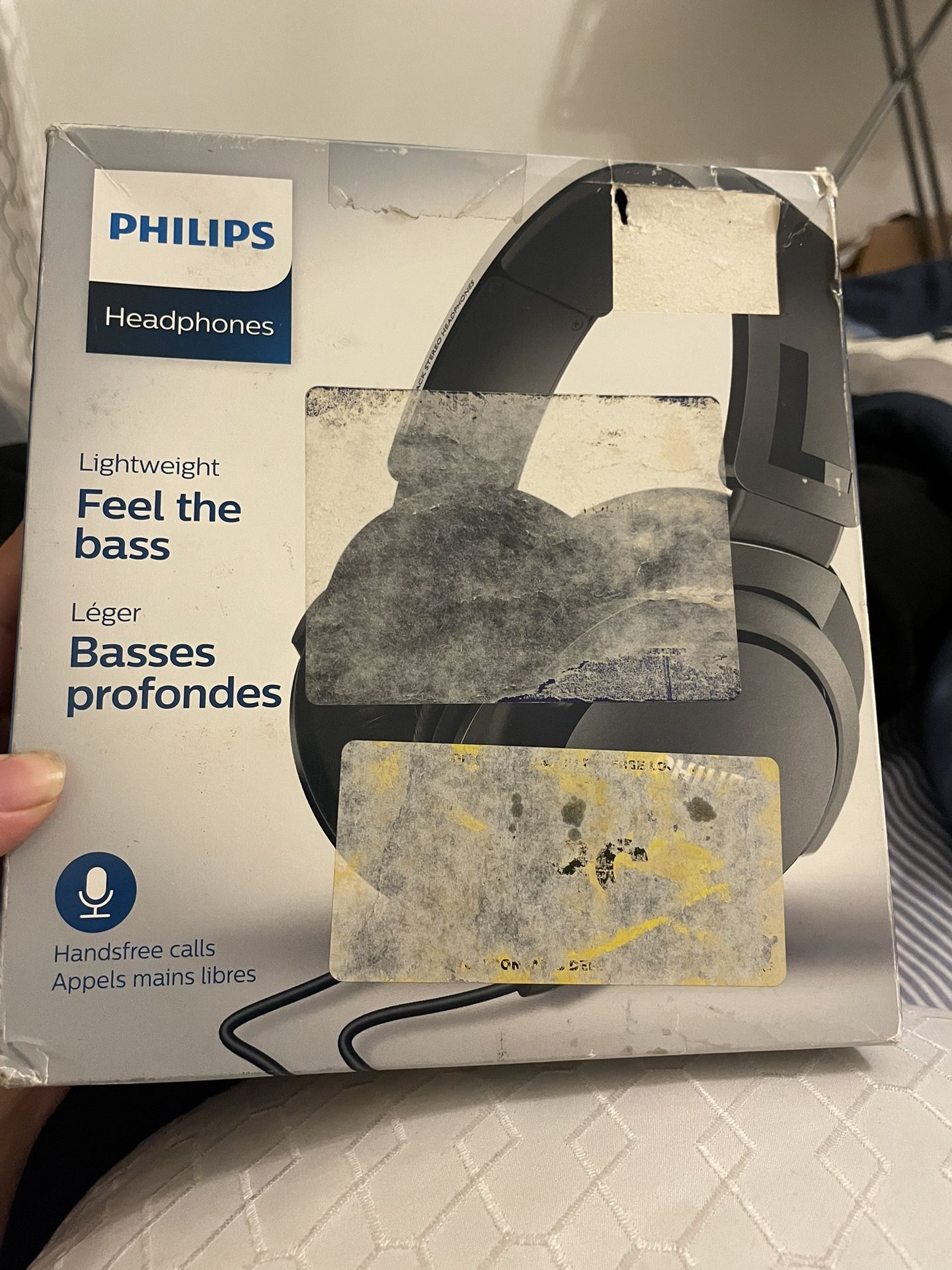 Philips SHL2605BK - Headphones with mic - full size - wired - 3.5 mm jack - black