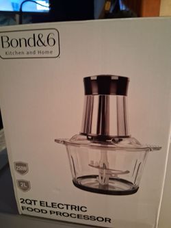 Brand New Bond&6 2QT Electric Food Processor - $20